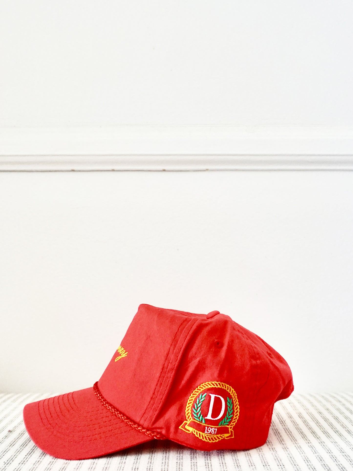 RaiseFashion x NYFW Danzy Signature Cap (Red/Yellow)