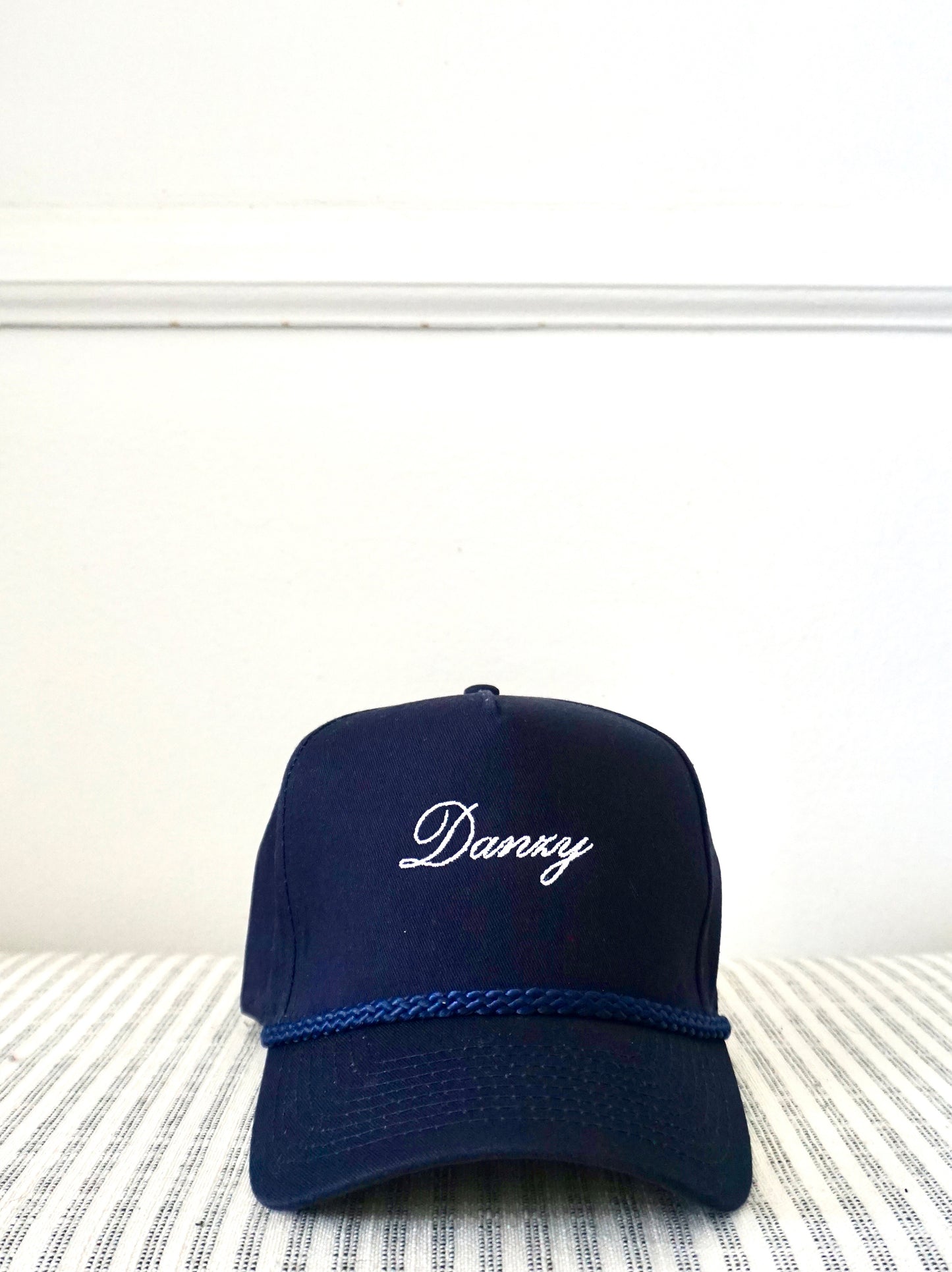 RaiseFashion x NYFW Danzy Signature Cap (Navy/White)