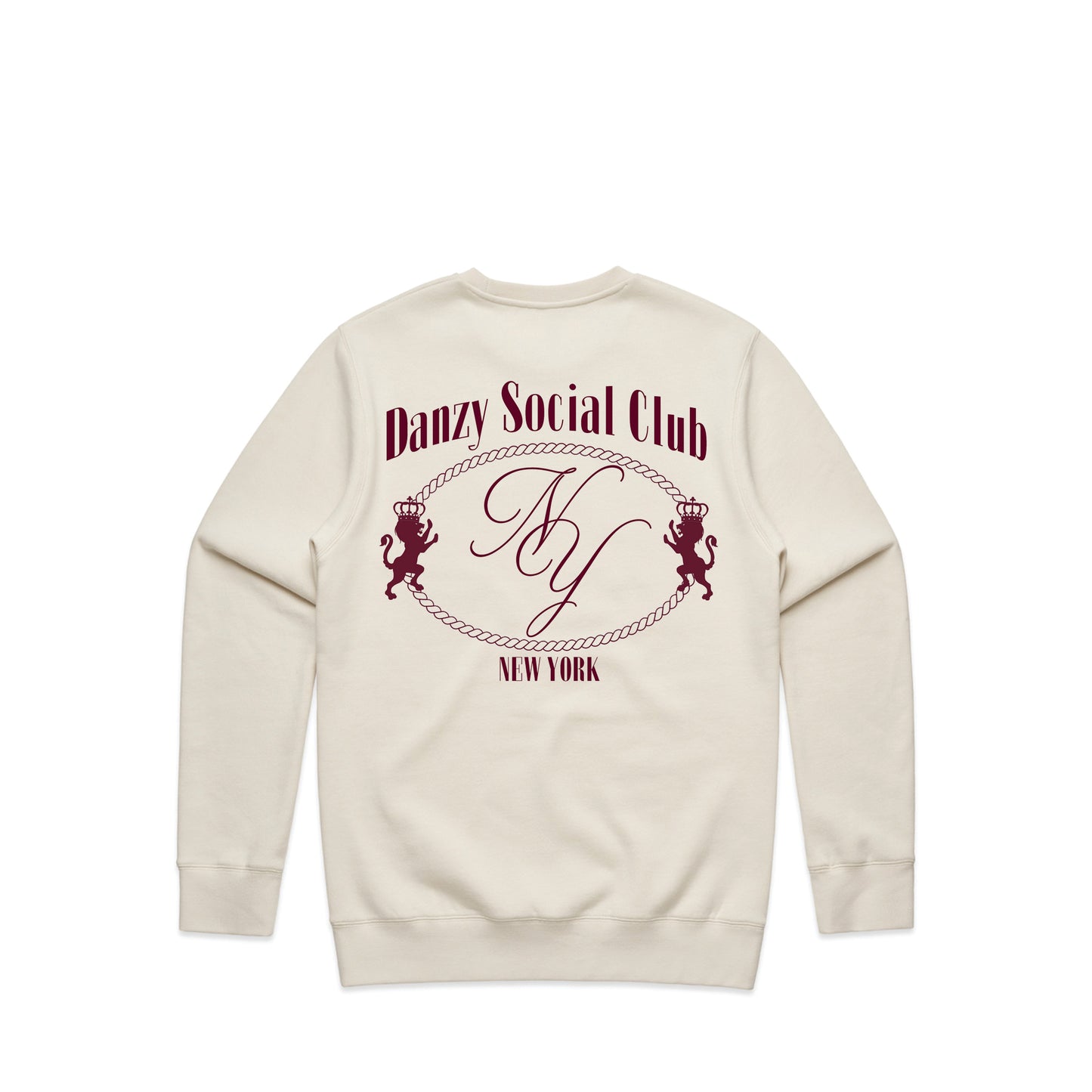 Danzy Social Club NY Members Crew (Cream)