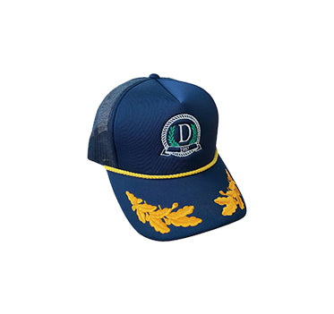 Danzy Trucker Cap (Navy/Gold)