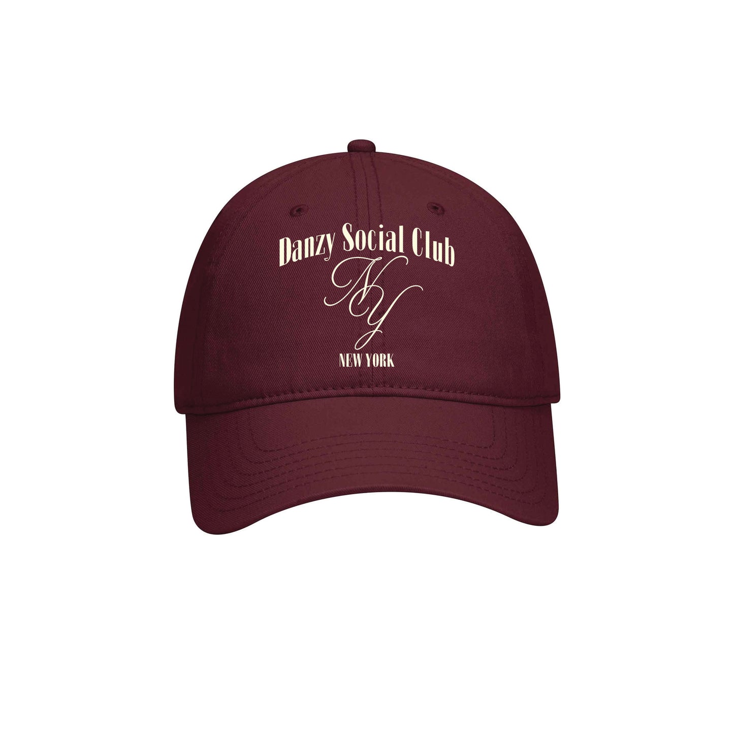 Danzy Social Club Cap (Maroon)