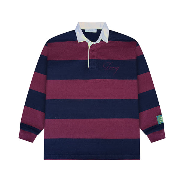 Danzy Signature Rugby (Maroon/Navy)