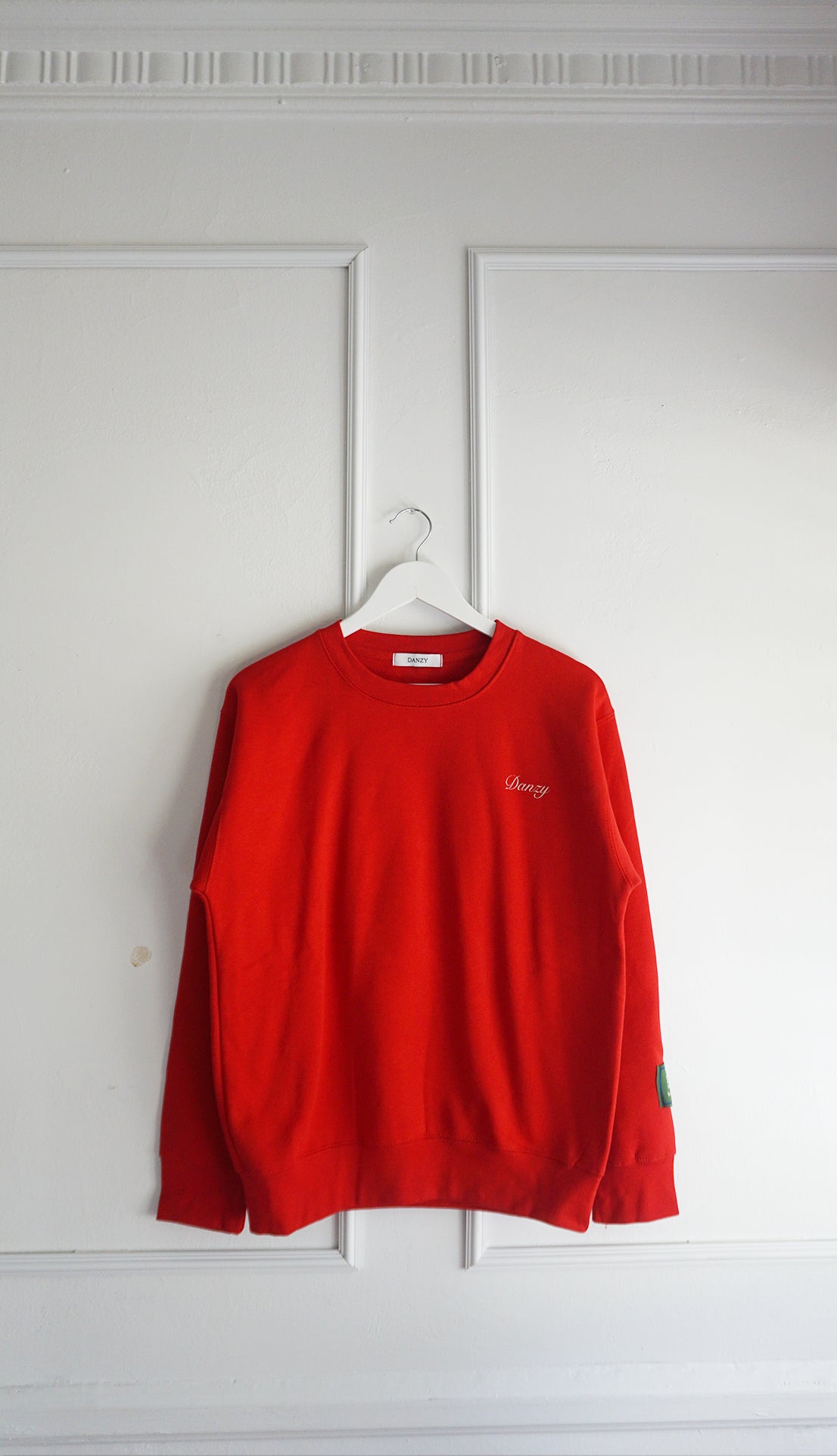 Graphic Signature Crewneck Sweatshirt - Red