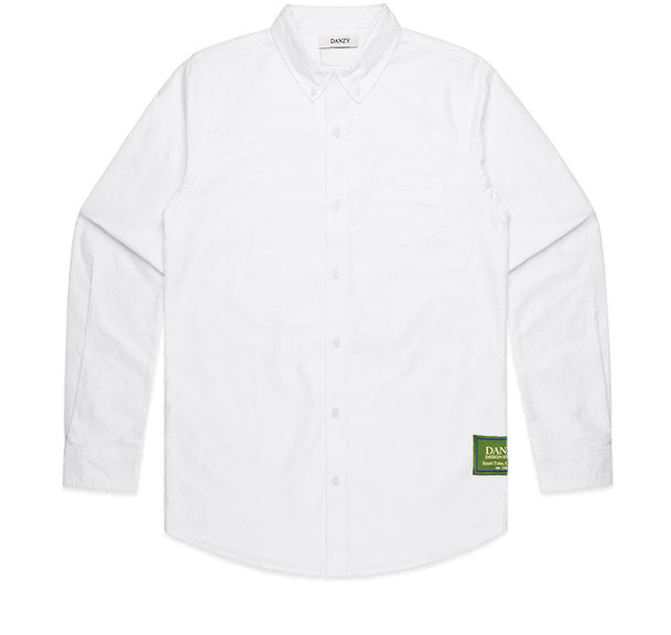 White Danzy Oversized Oxford V2