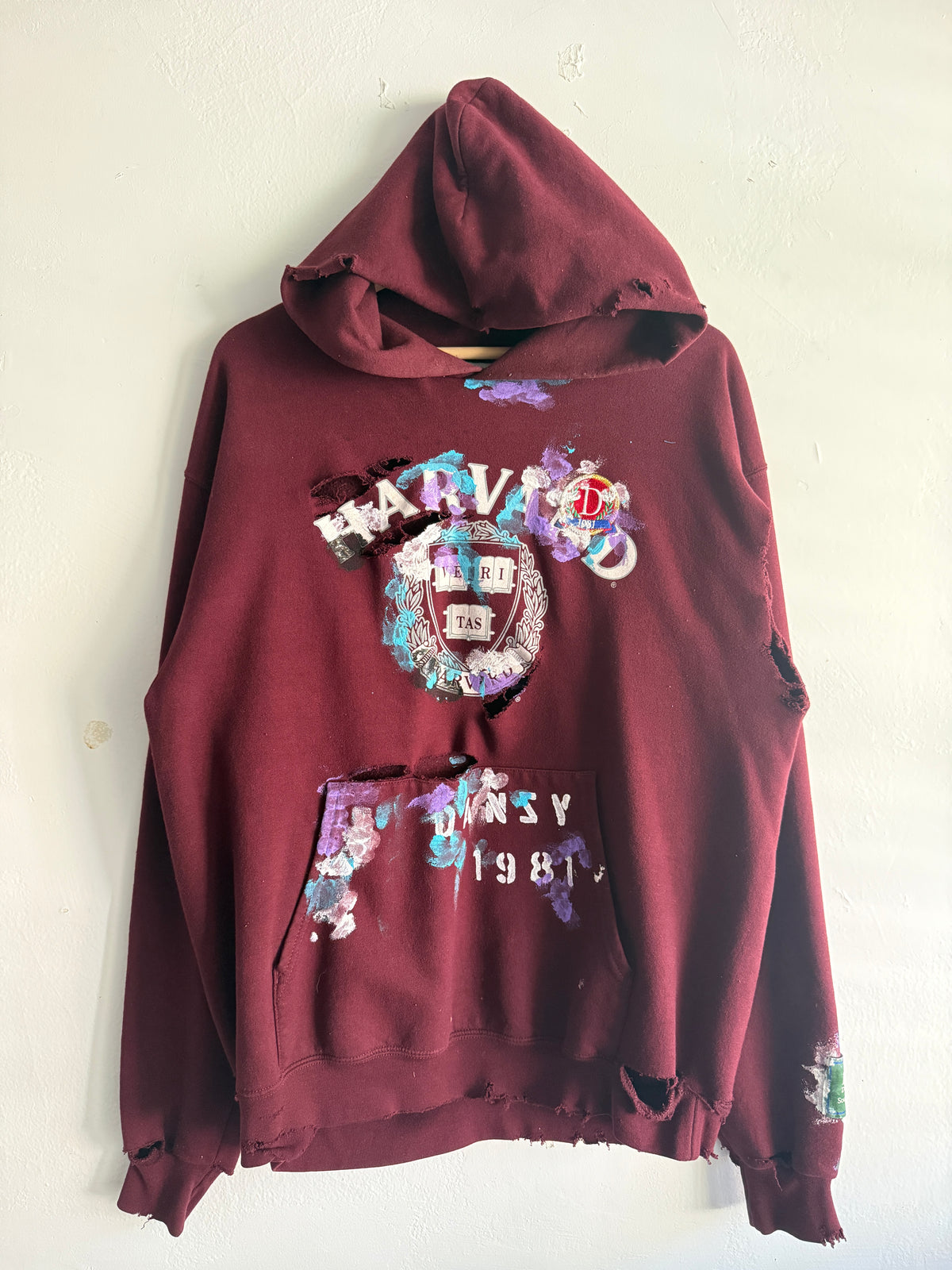 Vintage Harvard Hoodie