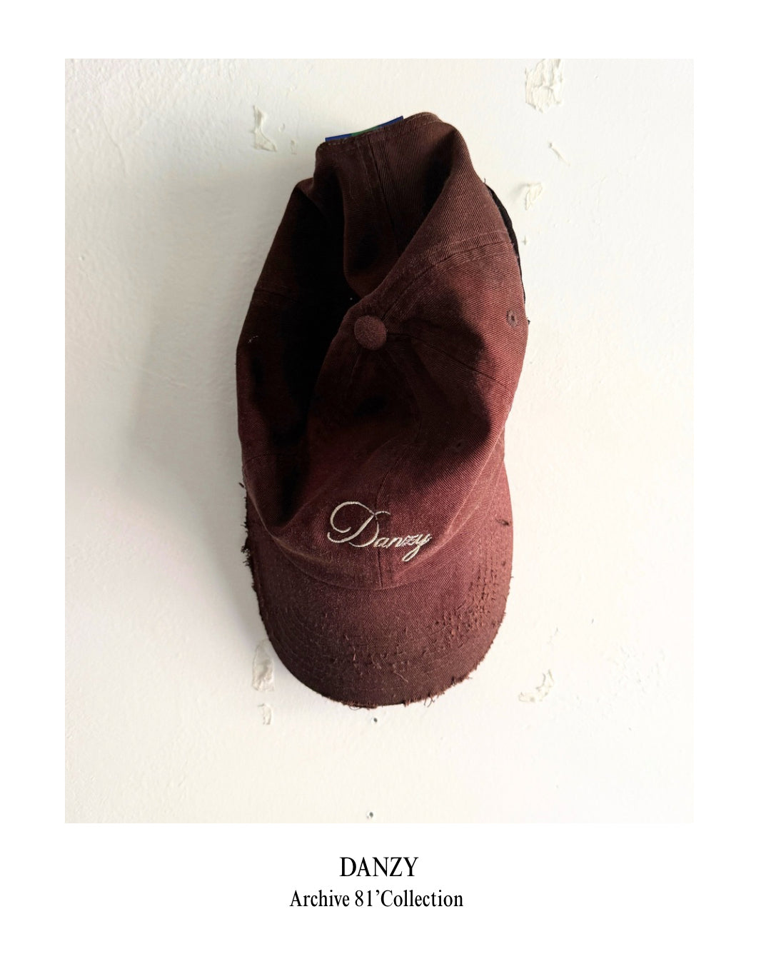 Danzy Archive 81 Distressed Dad Hat (Brown)