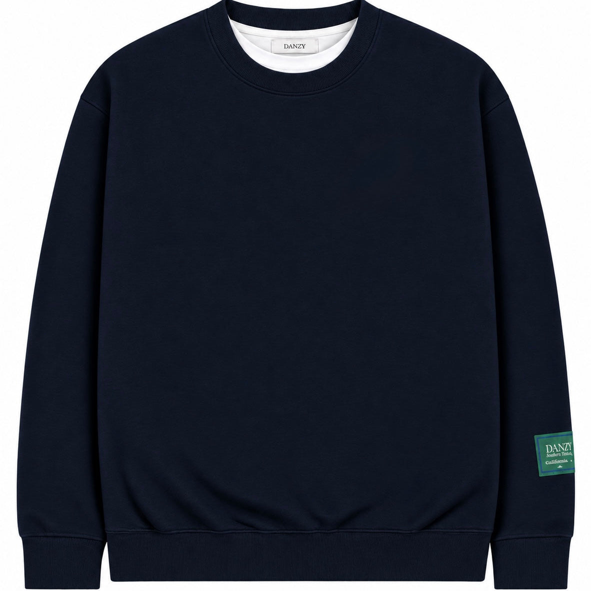 Double Layered Crewneck.