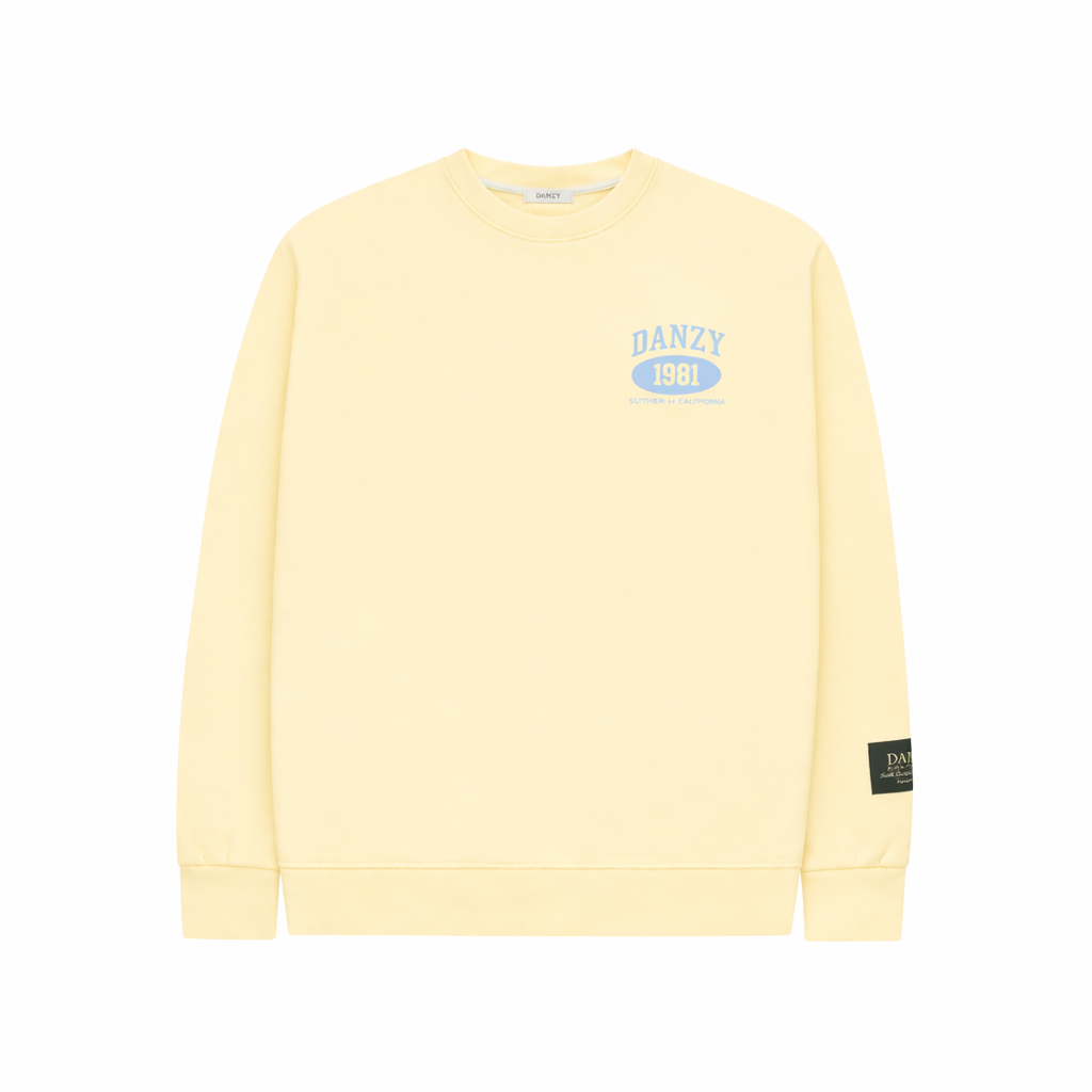 Danzy 81 Crew (Butter Yellow)