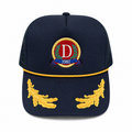 Danzy Trucker Cap (Black/Gold)
