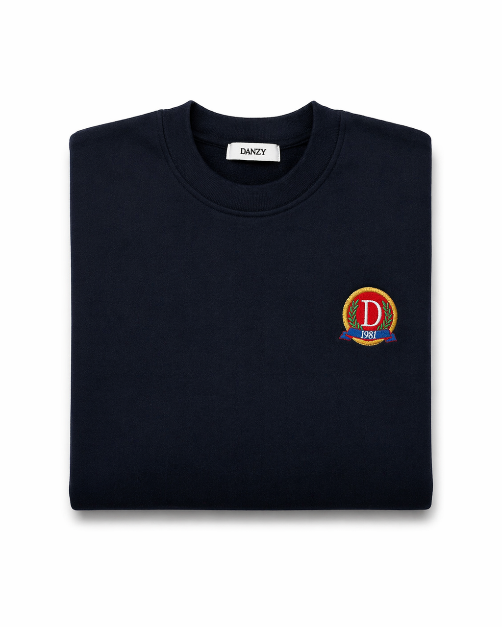 Classic MidWeight Relaxed Fit Sweatshirt (Navy)