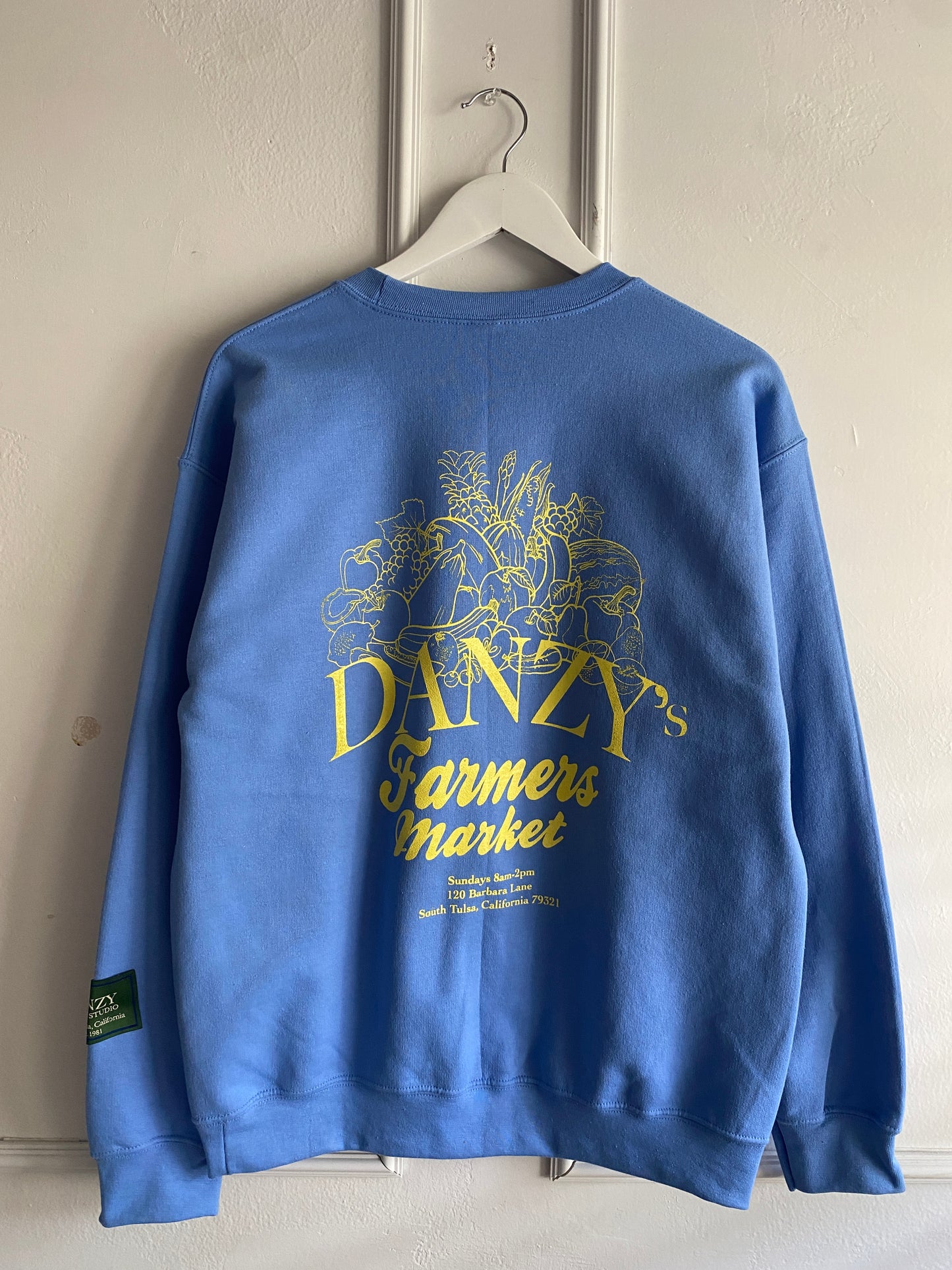 Danzy Farmers Market Oversized Crew (Lightweight)