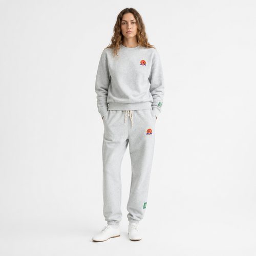 Classic Relaxed Fit Sweatpants (Grey)