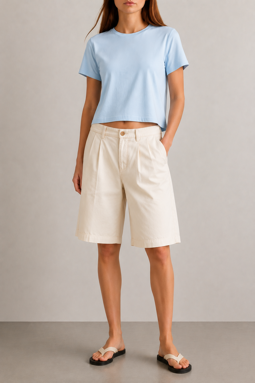 The Summer T-Shirt (Powder Blue)