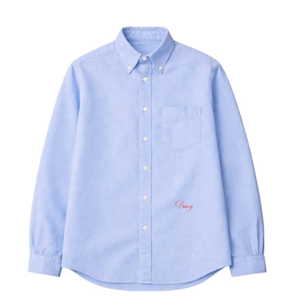 Danzy Oversized Oxford (Oxford Blue/Red)