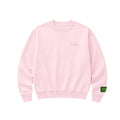 Danzy Baby Pink Loose fit Crewneck