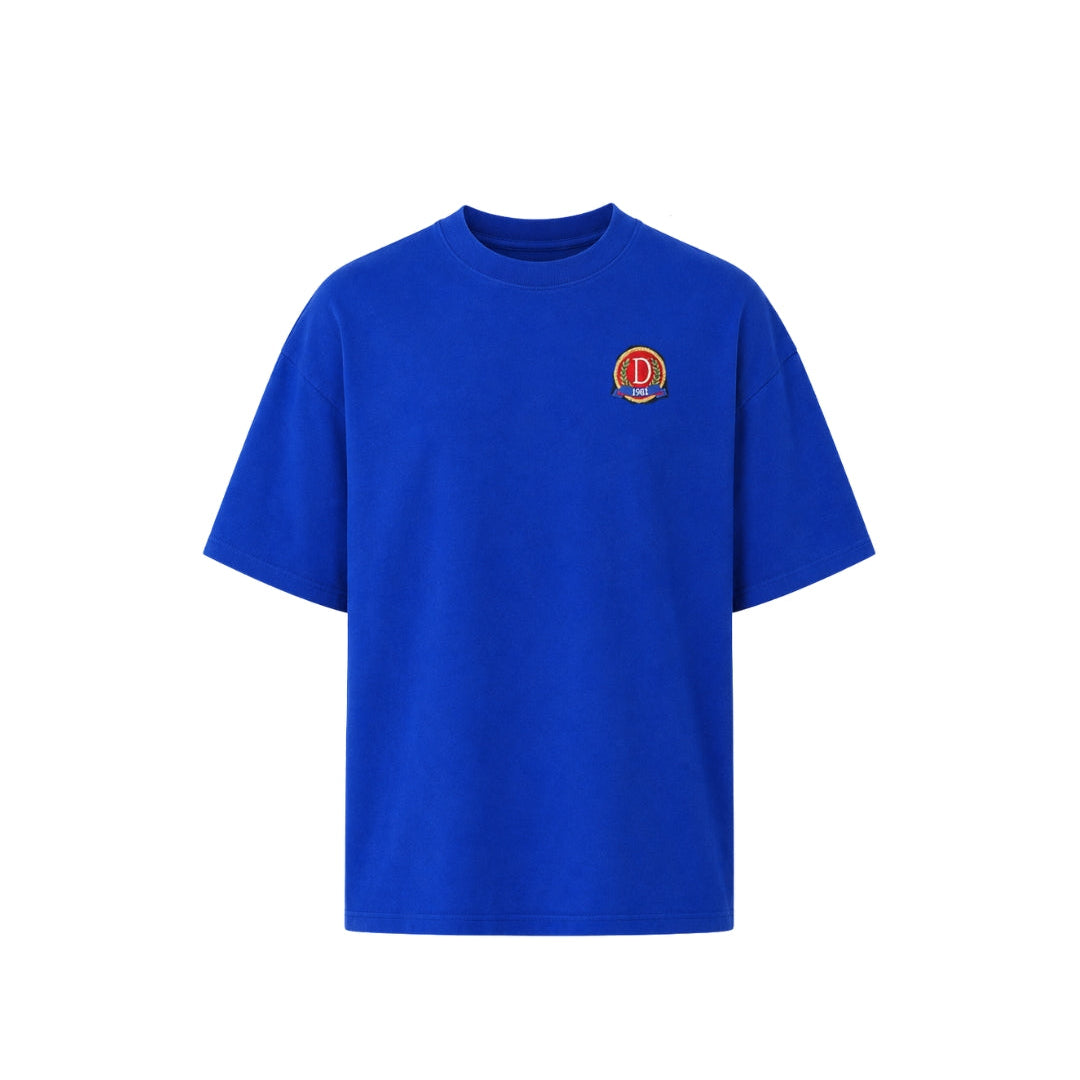 Danzy Oversized Classic Tee (Cobalt Blue)