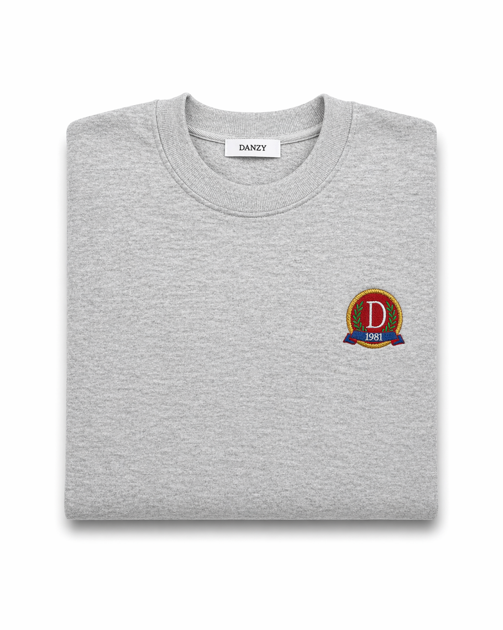 Vintage Grey Danzy Classic Crewneck
