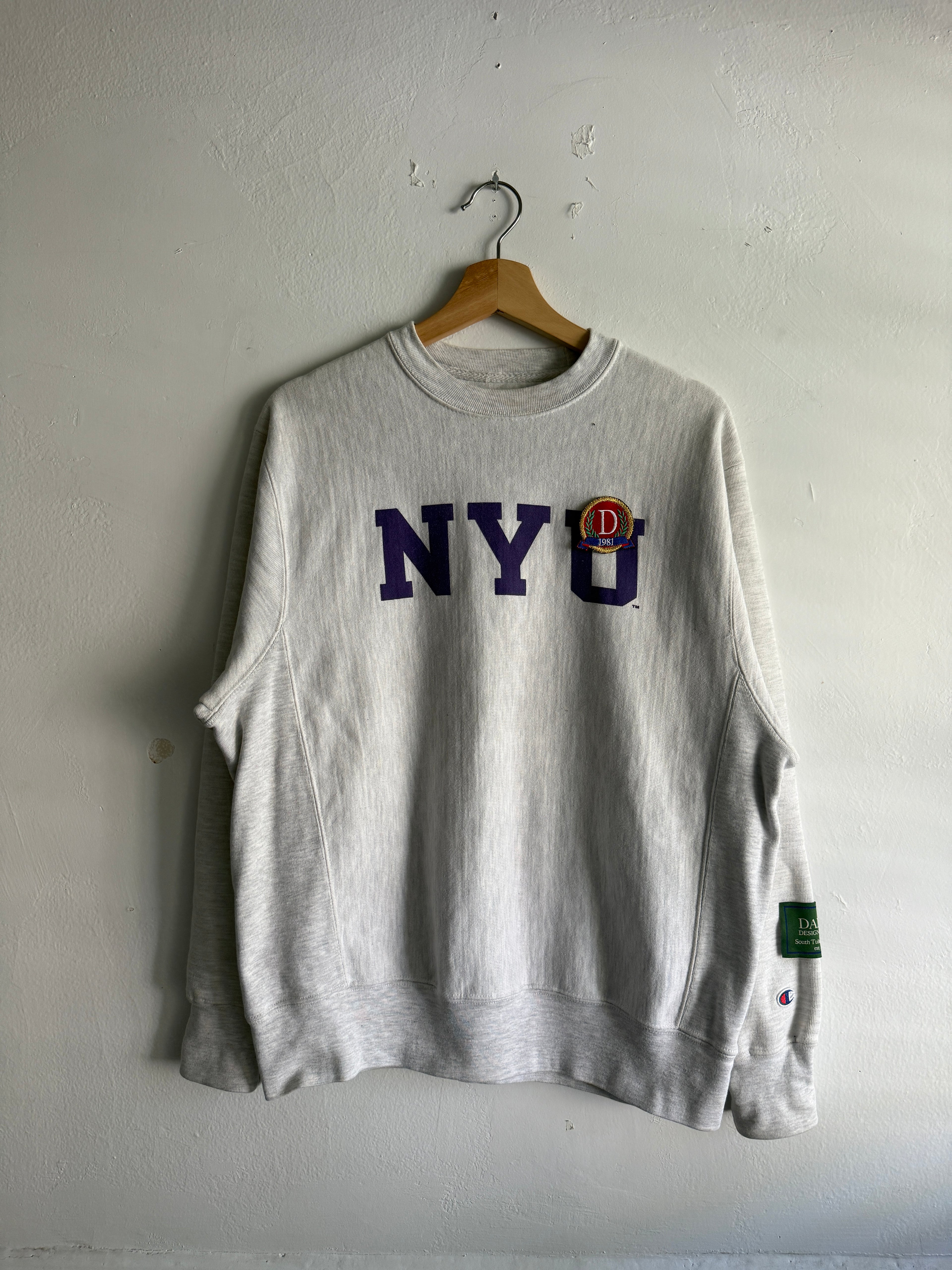 Danzy Collegiate Vintage NYU Crew
