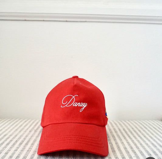 Danzy Signature Hat (Bright Red)