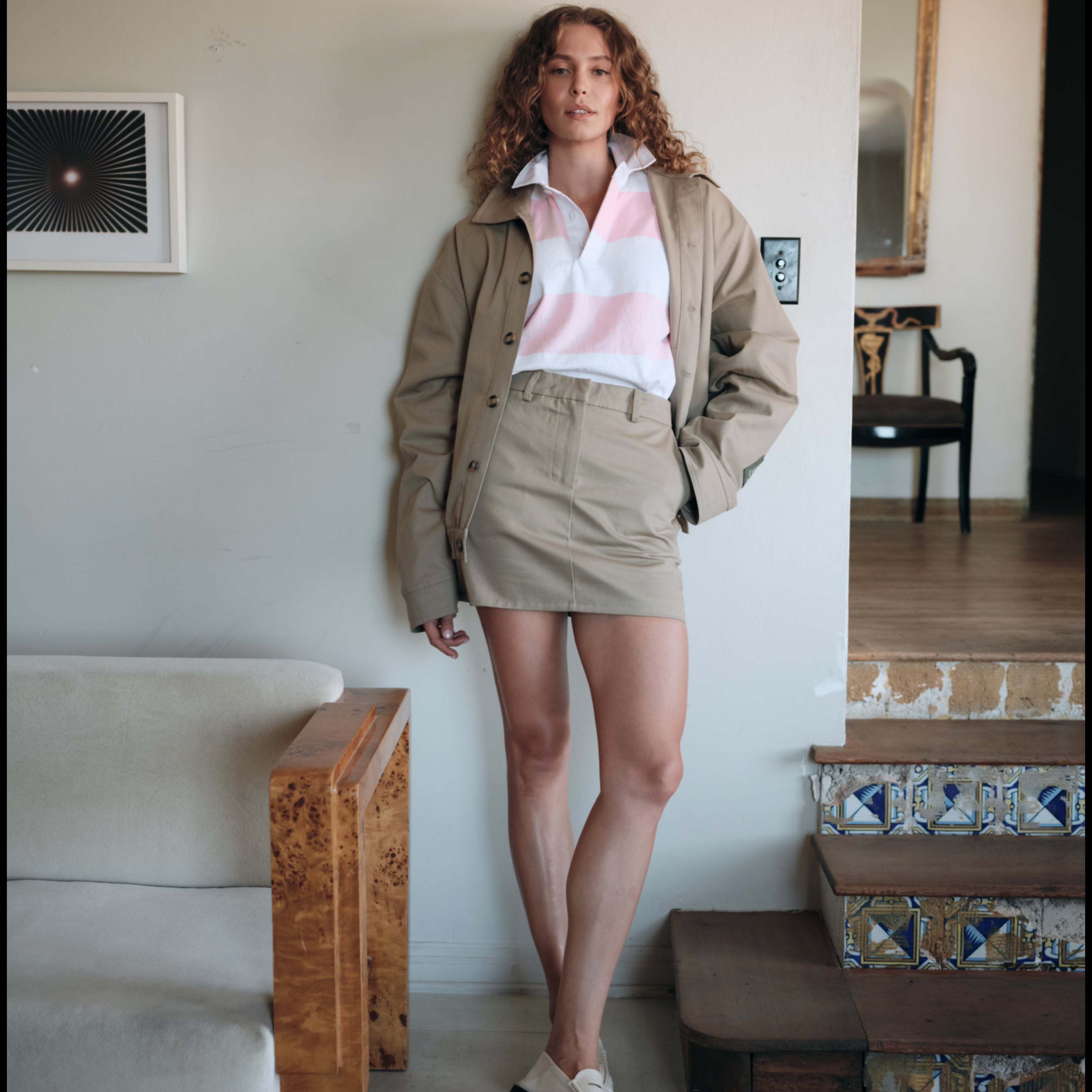 Twill Skirt