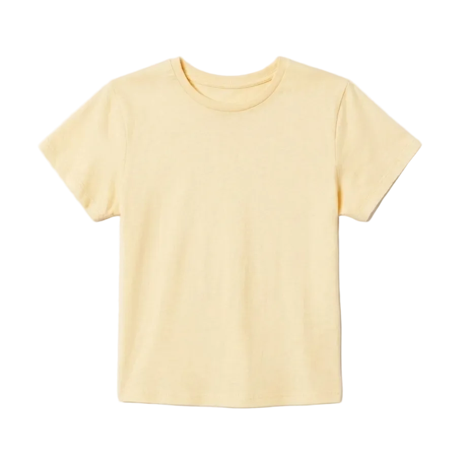 The Summer T-Shirt (Butter Yellow)