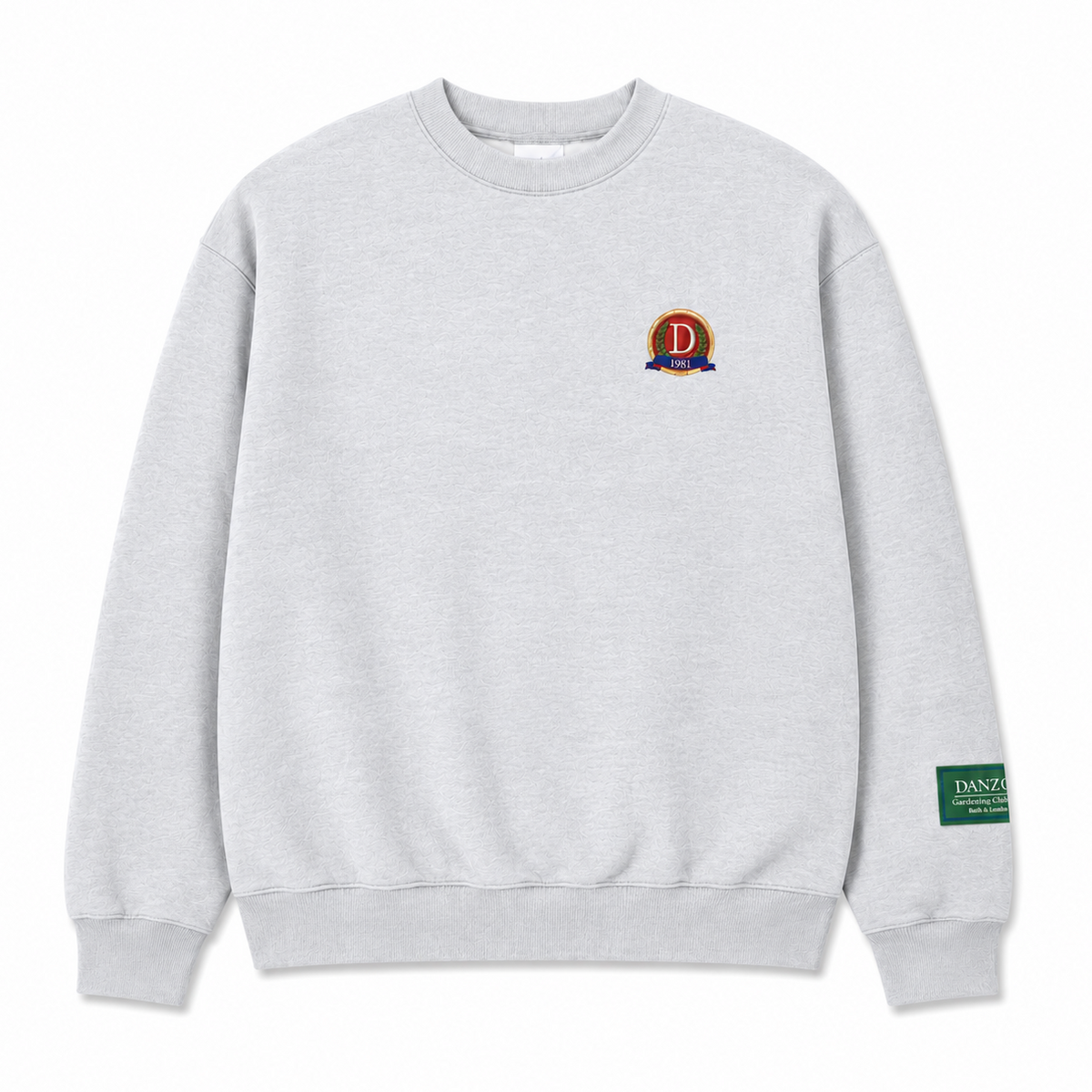 Danzy Classic  Crewneck (Ash Grey)