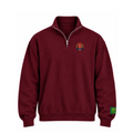 Classic 1/4 Zip Sweatshirt (Maroon)