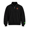 Classic 1/4 Zip Sweatshirt (Black)