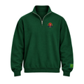 Classic 1/4 Zip Sweatshirt (Hunter Green)