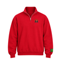 Classic 1/4 Zip Crew (Red)