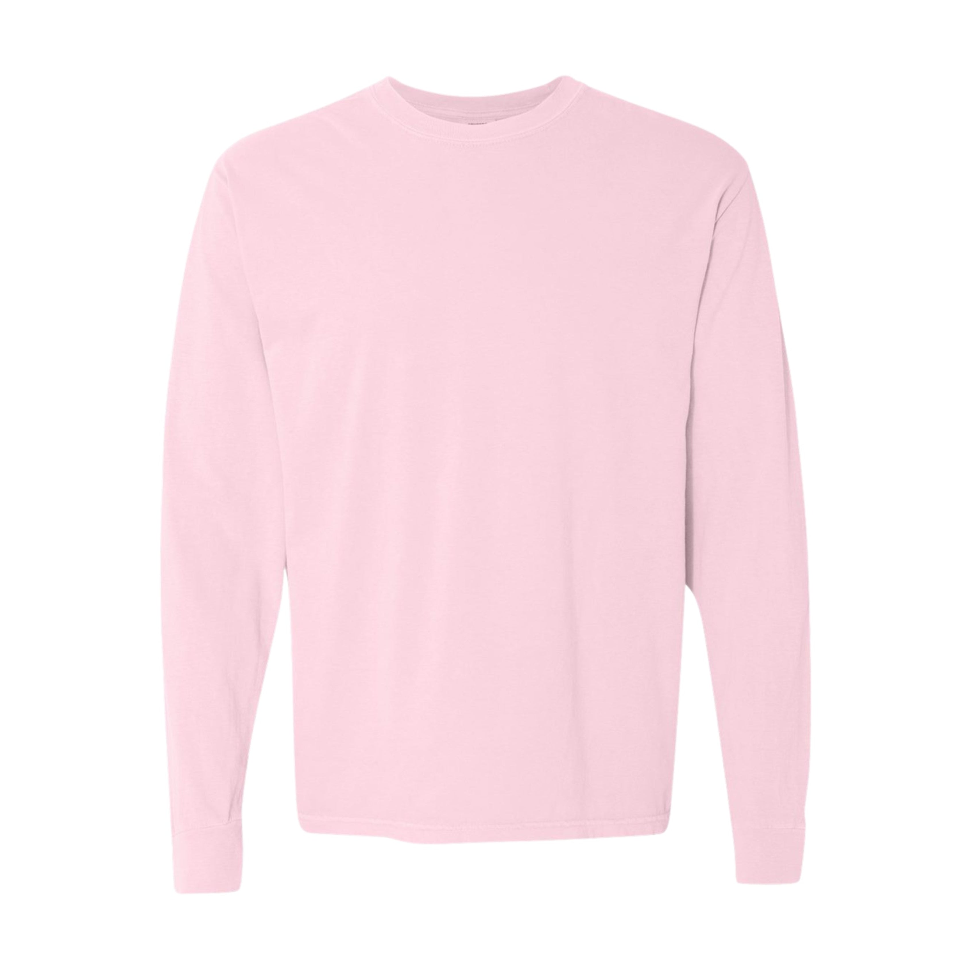The Long Sleeve Summer T-Shirt (Powder Pink)