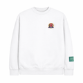 Danzy Classic Midweight Crew (White)