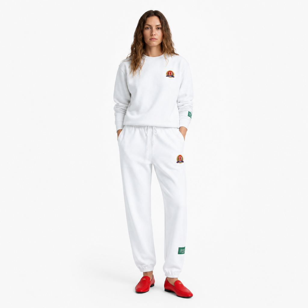 Danzy Classic MidWeight Sweats (White)