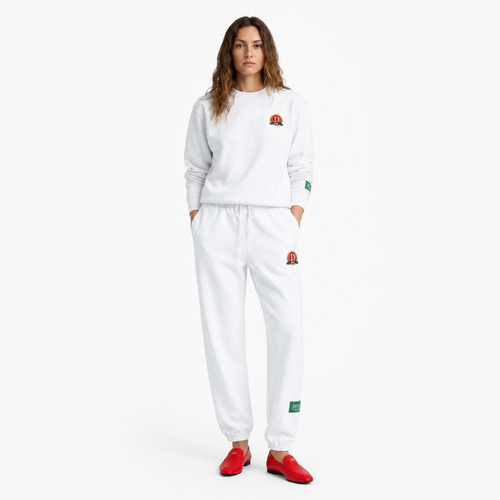Classic MidWeight Relaxed Fit Sweatpants (White)