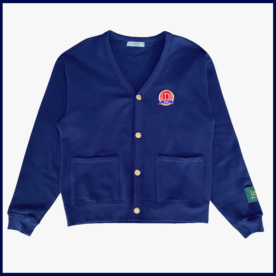 Danzy Classic Cardigan (Navy)