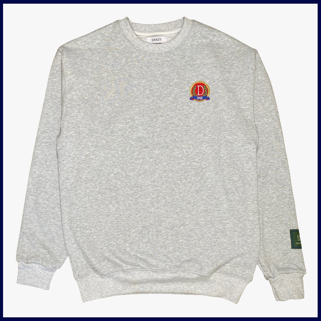 Danzy Classic Crewneck (Vintage Grey)