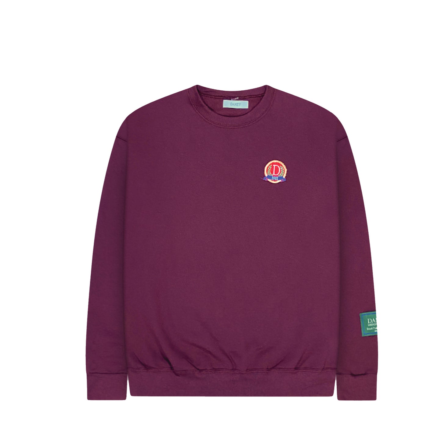 Danzy Classic Crew (Burgundy)