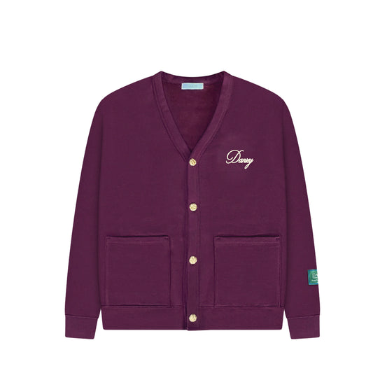 Danzy Signature Cardigan (Maroon)