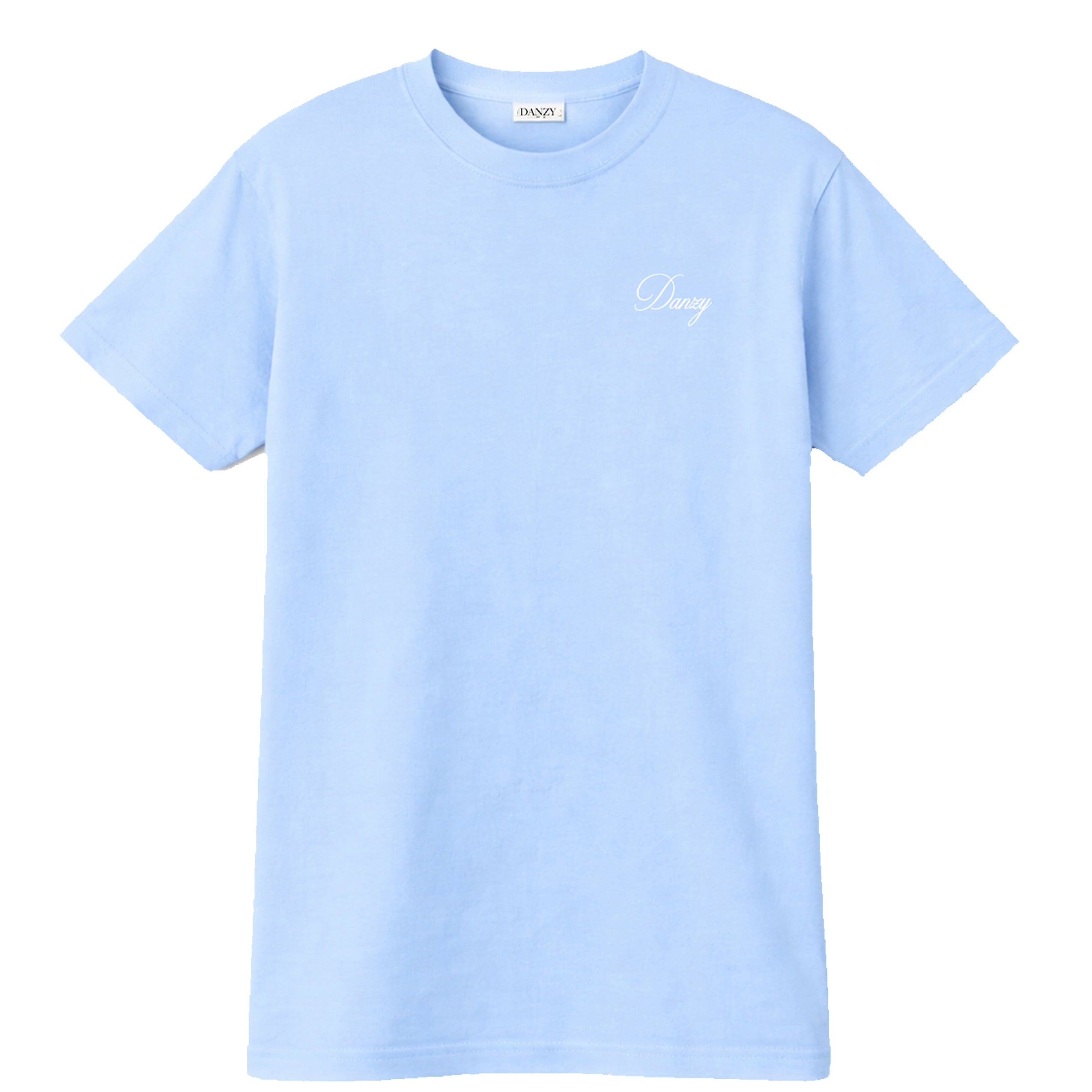 Danzy Signature Tee (Baby Blue)