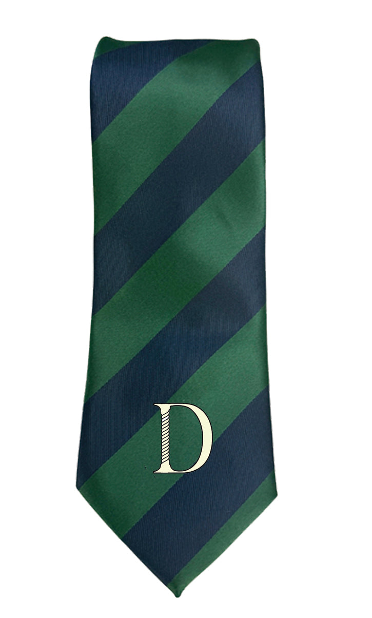 Danzy Tie (Green/Navy/Cream)