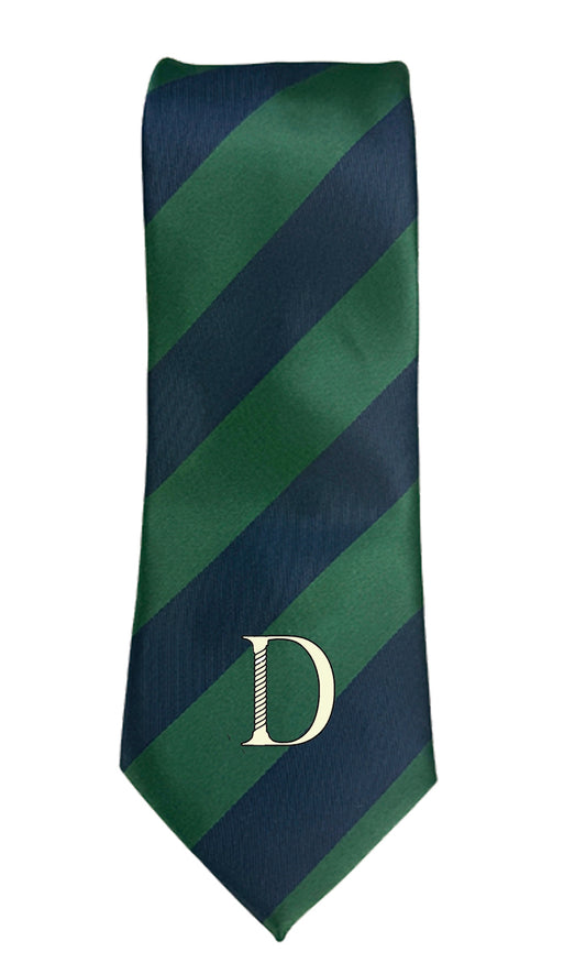 Danzy Tie (Green/Navy/Cream)